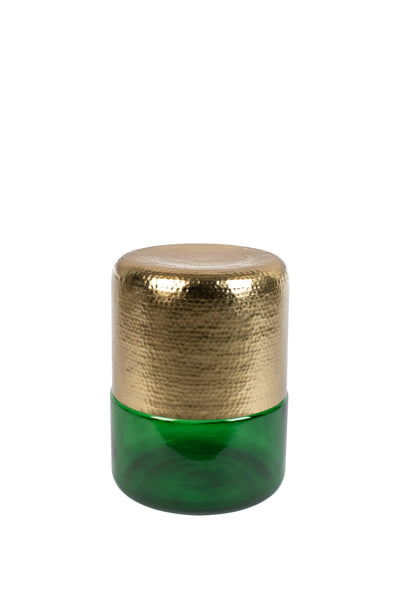 Bijzettafel Cave Green by Dutchbone