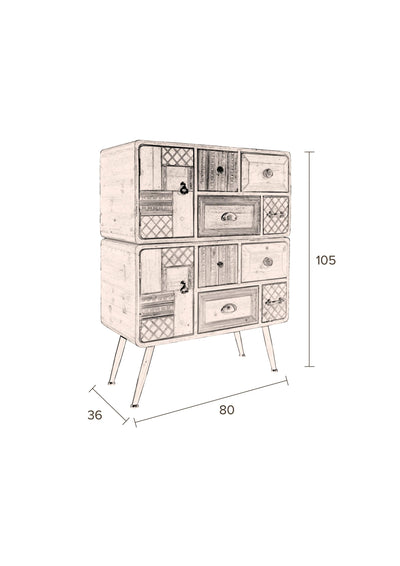 Wandkast Jove by Dutchbone