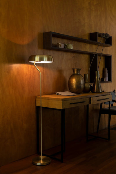 Vloerlamp Eclipse Brass by Dutchbone