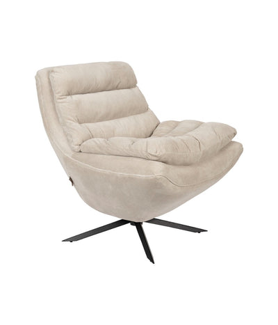 Fauteuil Vince Beige Fr by Dutchbone