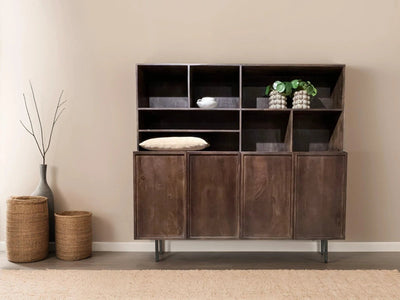 Kast Elan Bruin 180cm by Livingfurn