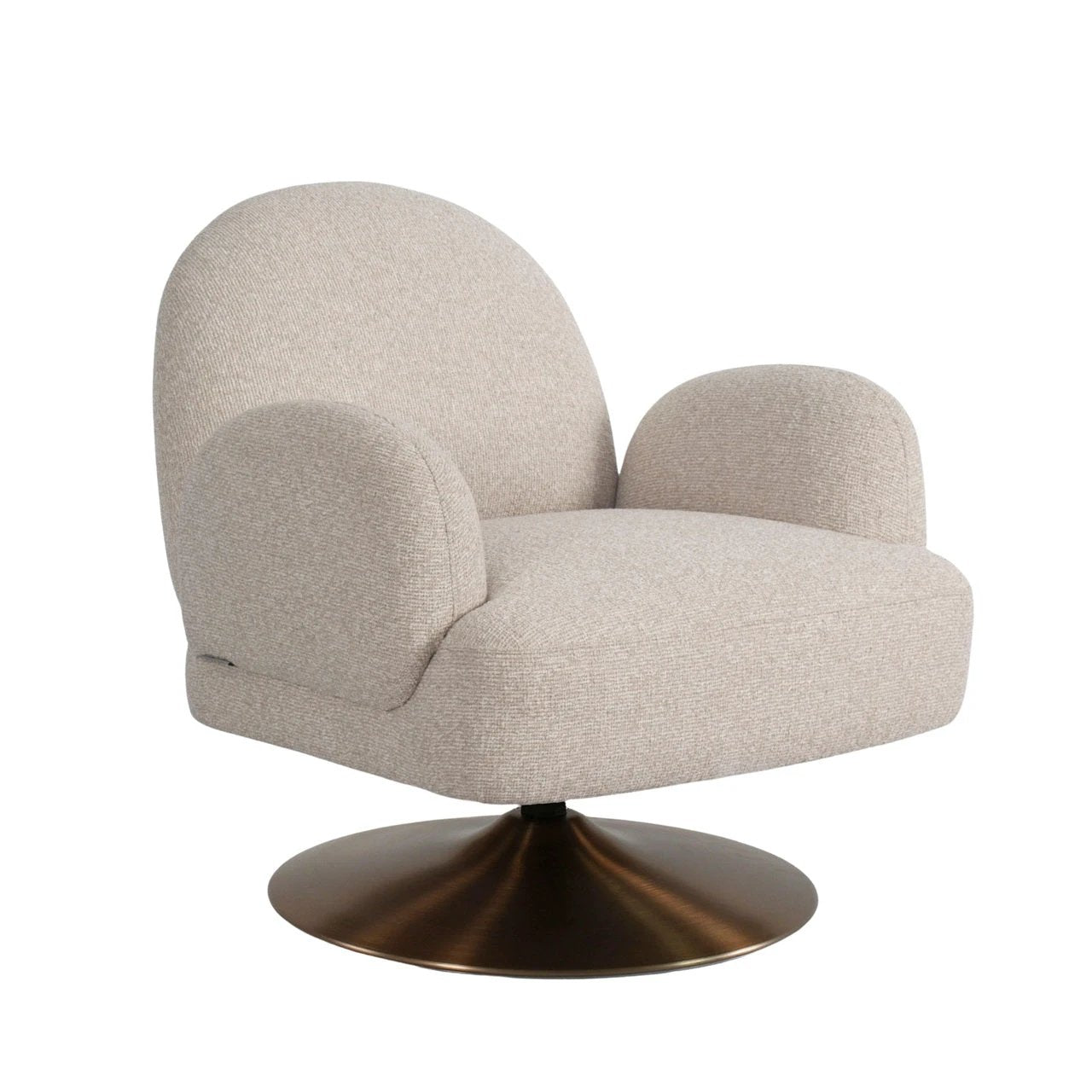 Fauteuil Kagney biscotti swivel by Richmond Interiors