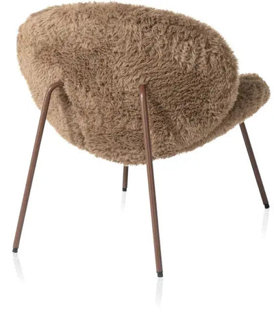 Fauteuil Freddy bruin by Coco Maison
