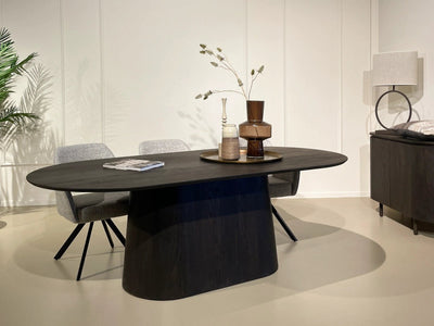 Eettafel Novero Espresso 200cm by Livingfurn