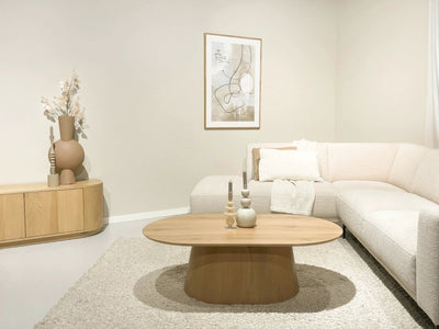 Eettafel Novero Ovaal 120 cm by Livingfurn