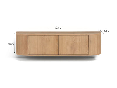 TV-meubel Novero zwevend 140 cm by Livingfurn