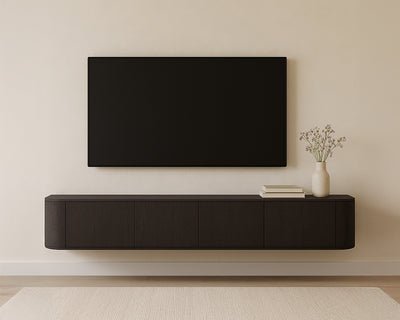 TV-meubel Novero Espresso Zwevend 220cm by Livingfurn