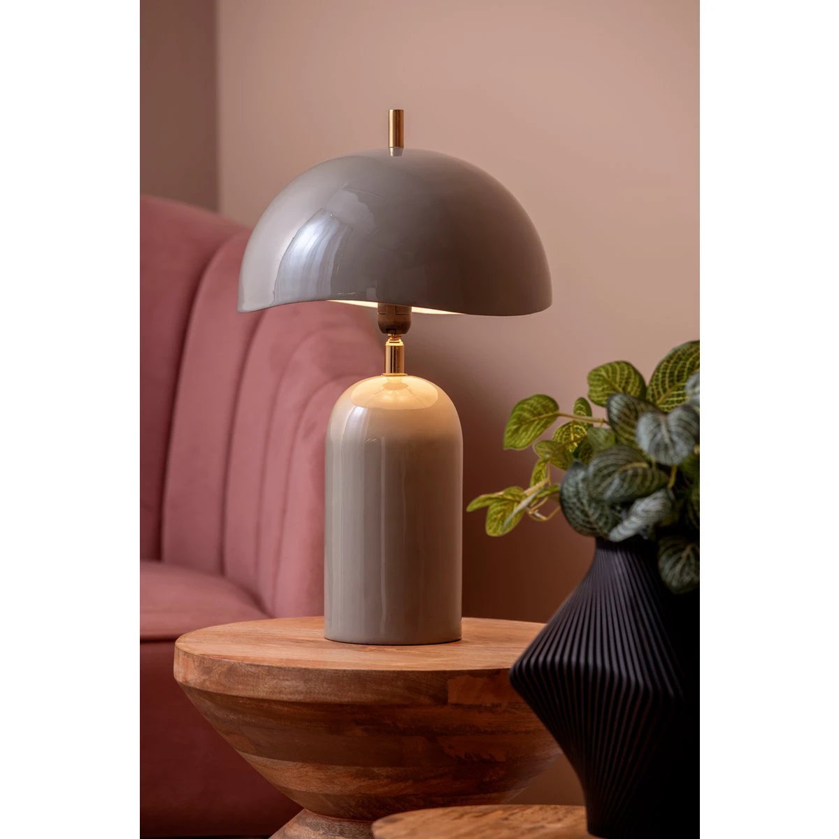 Tafellamp Beste Taupe by Leitmotiv