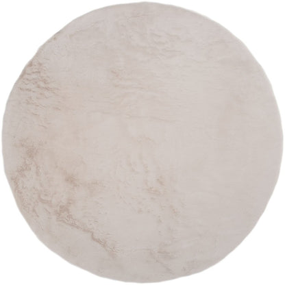 Vloerkleed Velluto Beige – Rond ø200 cm
