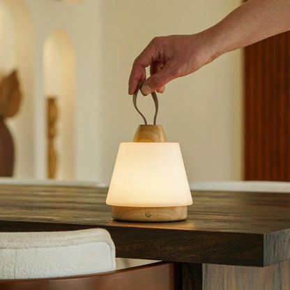 Tafellamp oplaadbaar Liv lichtbruin