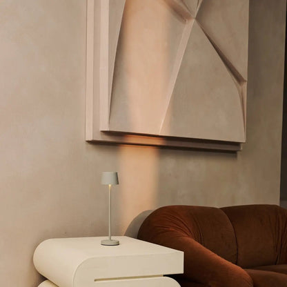 Tafellamp oplaadbaar Vondel Mini Schaduwgrijs