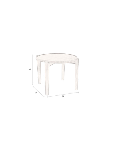 Salontafel Shane by Dutchbone