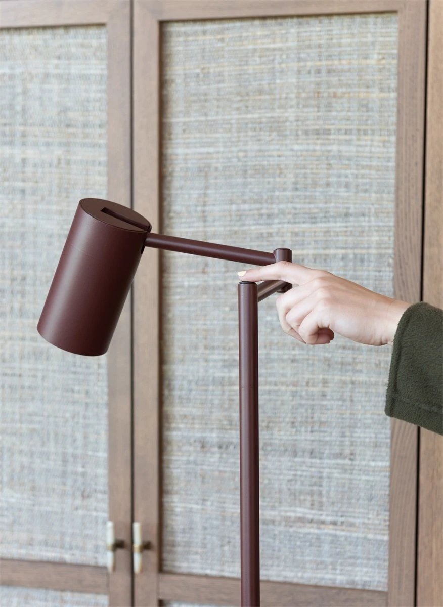 Vloerlamp Bilbao, burgundy by it's about RoMi