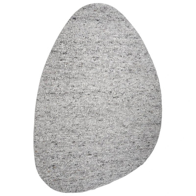 Vloerkleed Stone Licht Grijs – Kiezelvormig 200 x 280 cm by Veer Carpets