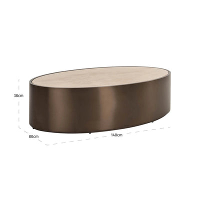Salontafel Bonanza (Bronze) by Richmond Interiors