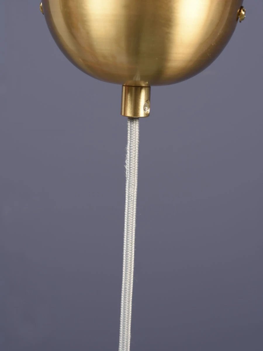 Pendellamp Brussel - Goud/Glas - Ø13cm by it's about RoMi