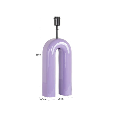 Tafellamp Elvine paars by Richmond Interiors