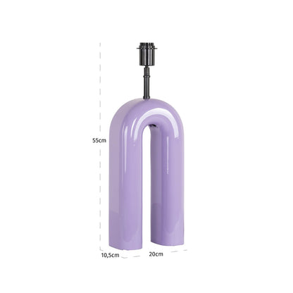 Tafellamp Elvine paars