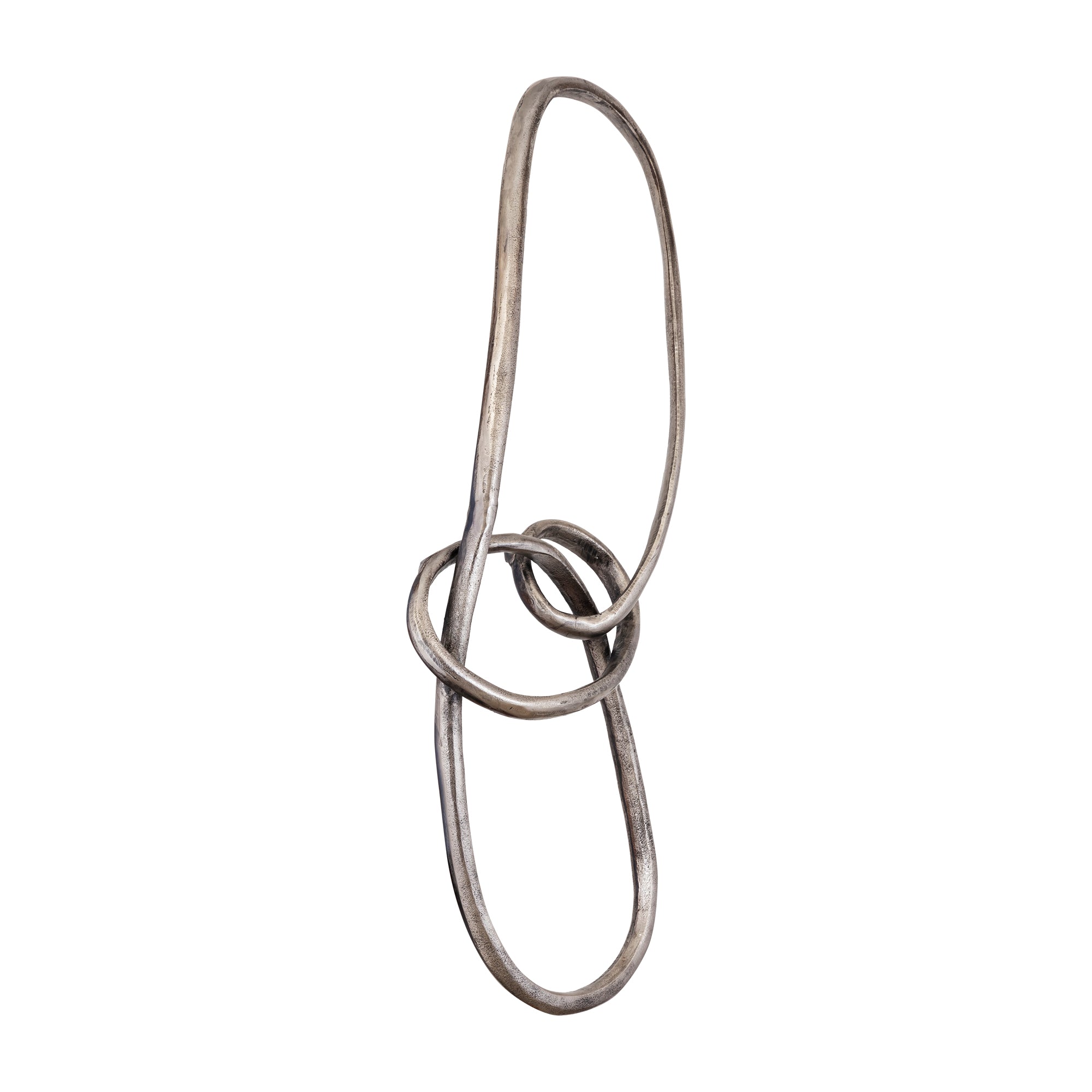 Wun Nikkel Gegoten Aluminium Knoop Wanddecoratie - depauwwonen