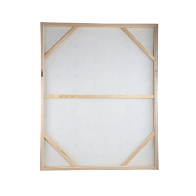 Porty Bruin Canvas Schilderij Rechthoekig by PTMD