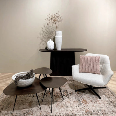 Salontafel Brix Loua Bruin set van 3 by Brix