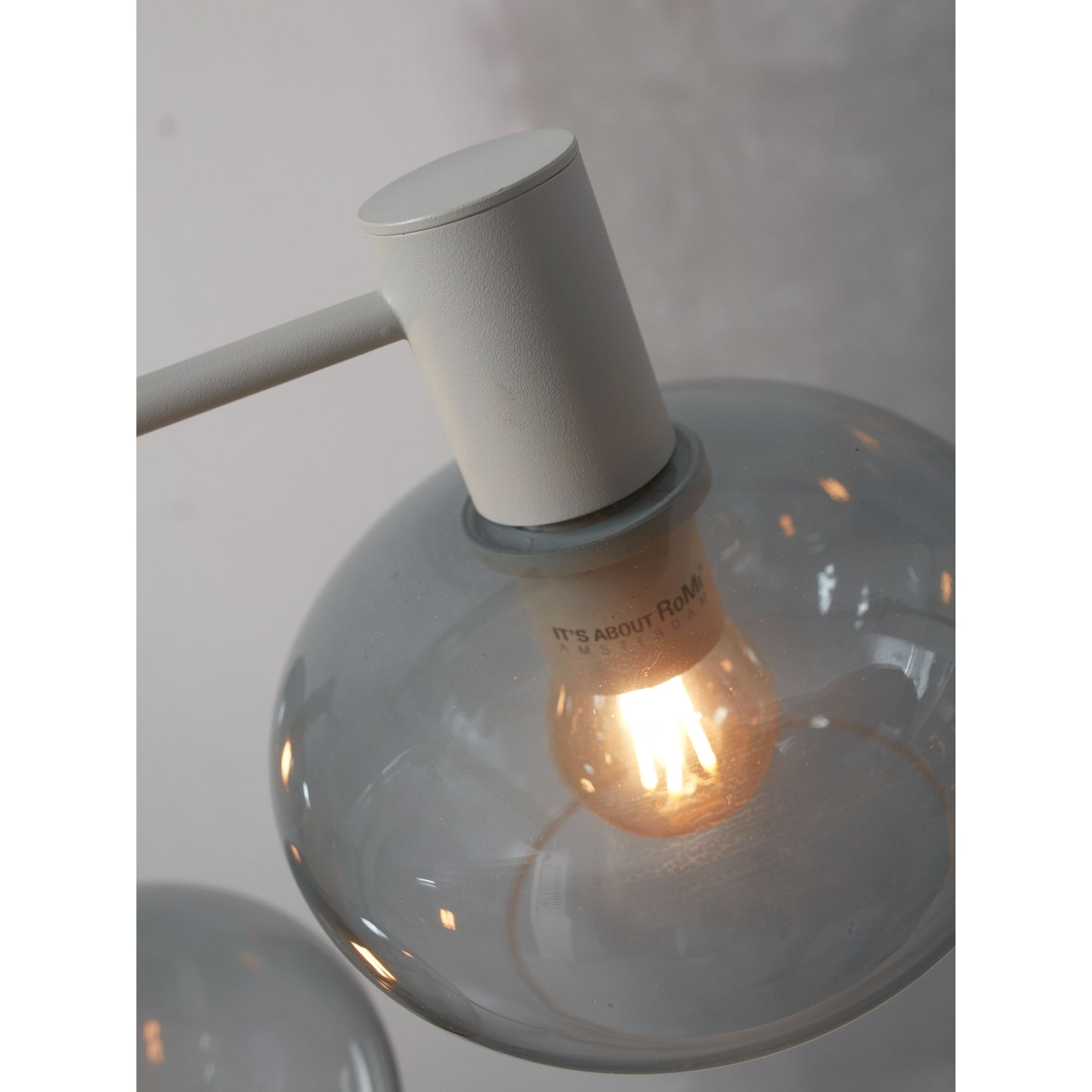 Hanglamp Bologna - Grijs - 43x43x34cm