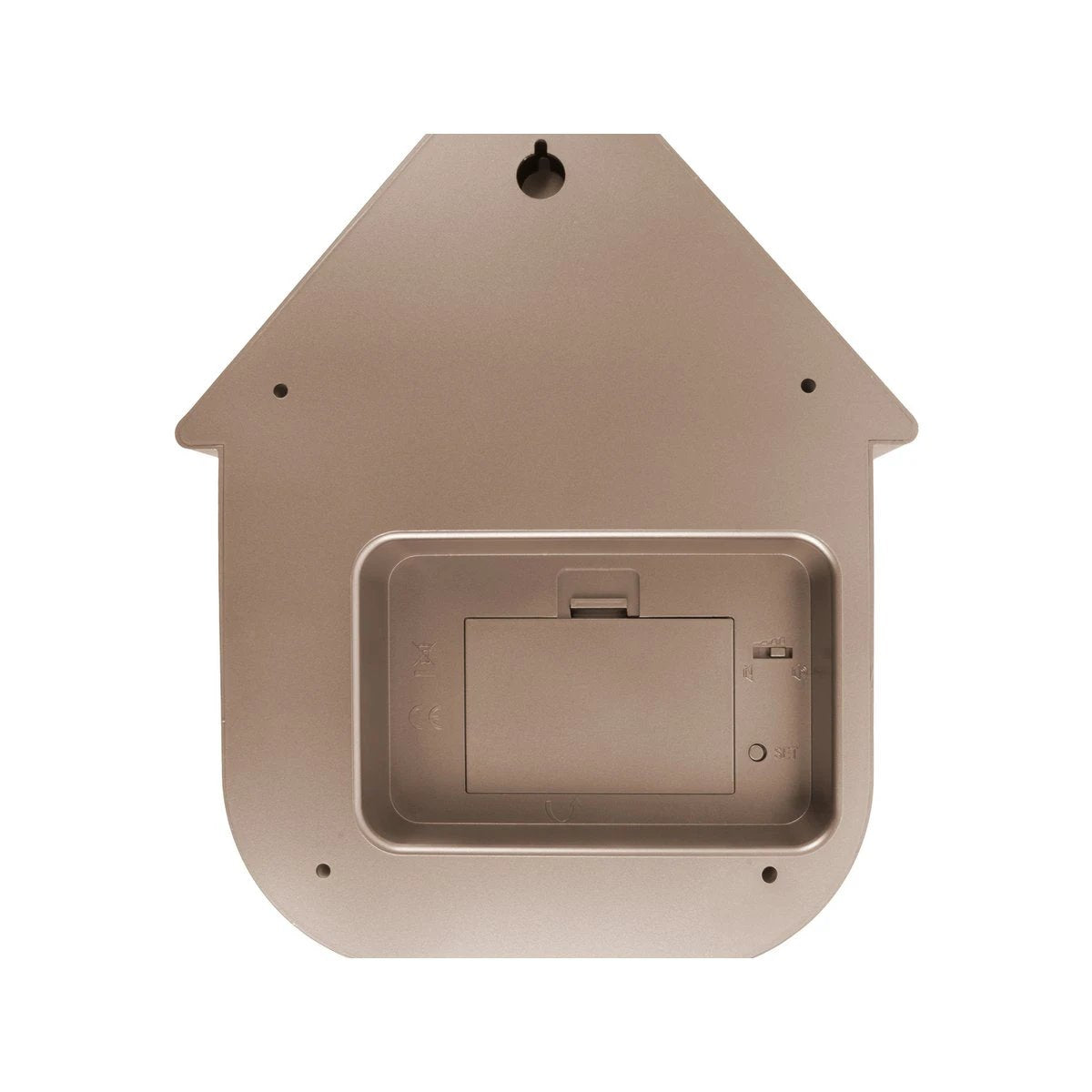 Wandklok Moderne Koekoek Metallic Goud by Karlsson