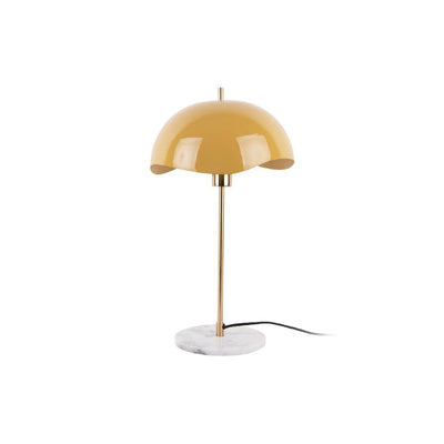 Tafellamp Wave Dome Geel by Leitmotiv