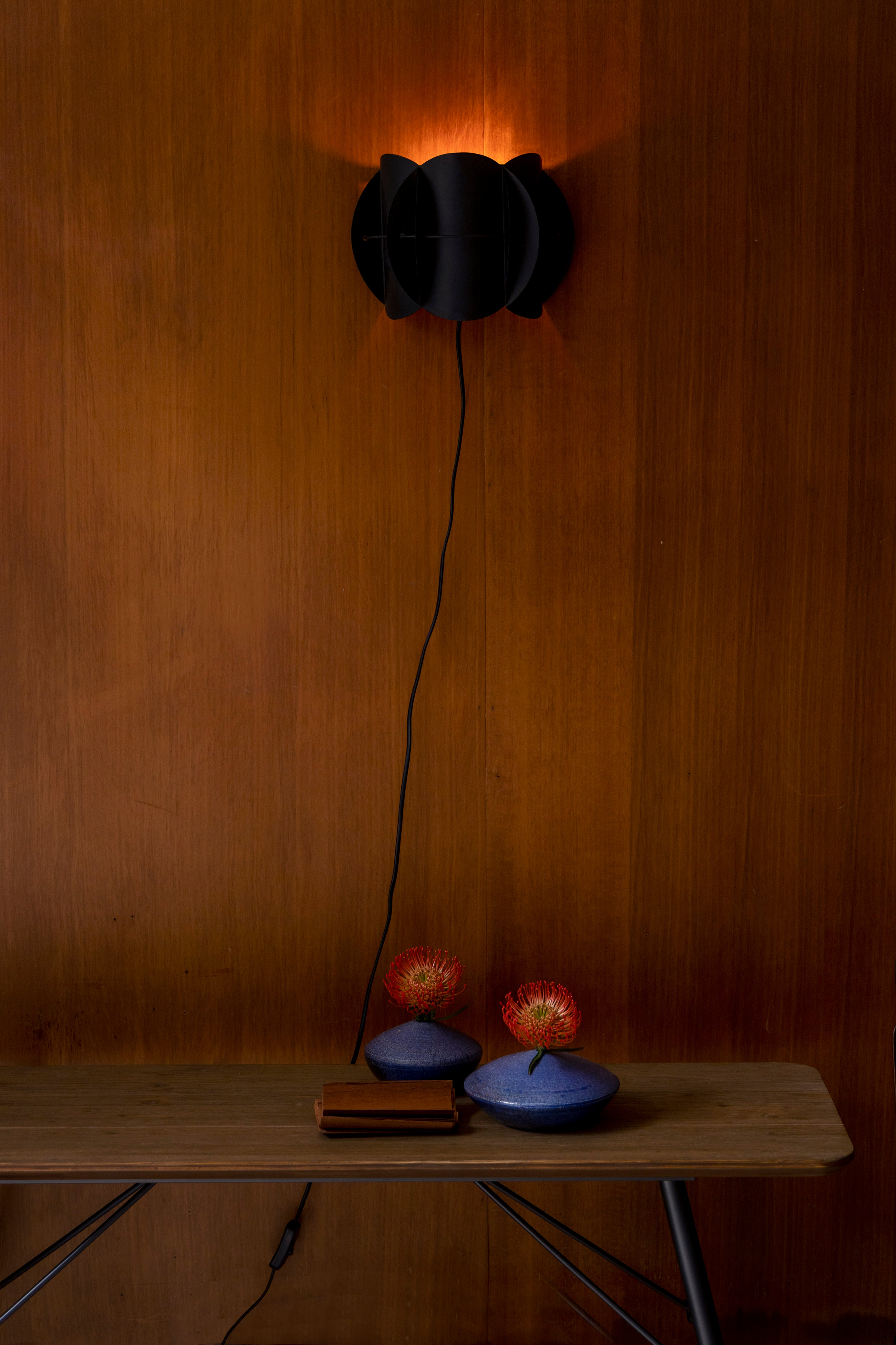 Wall Lamp Corridor Black