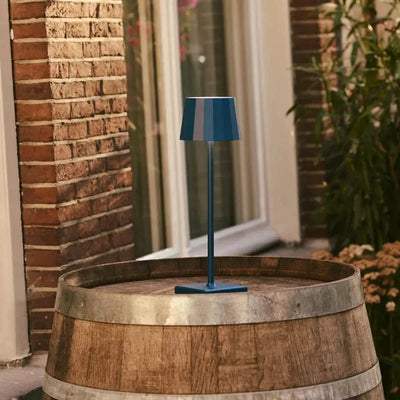 Tafellamp oplaadbaar Wouter delftware blauw by Tavellio - Amsterdam