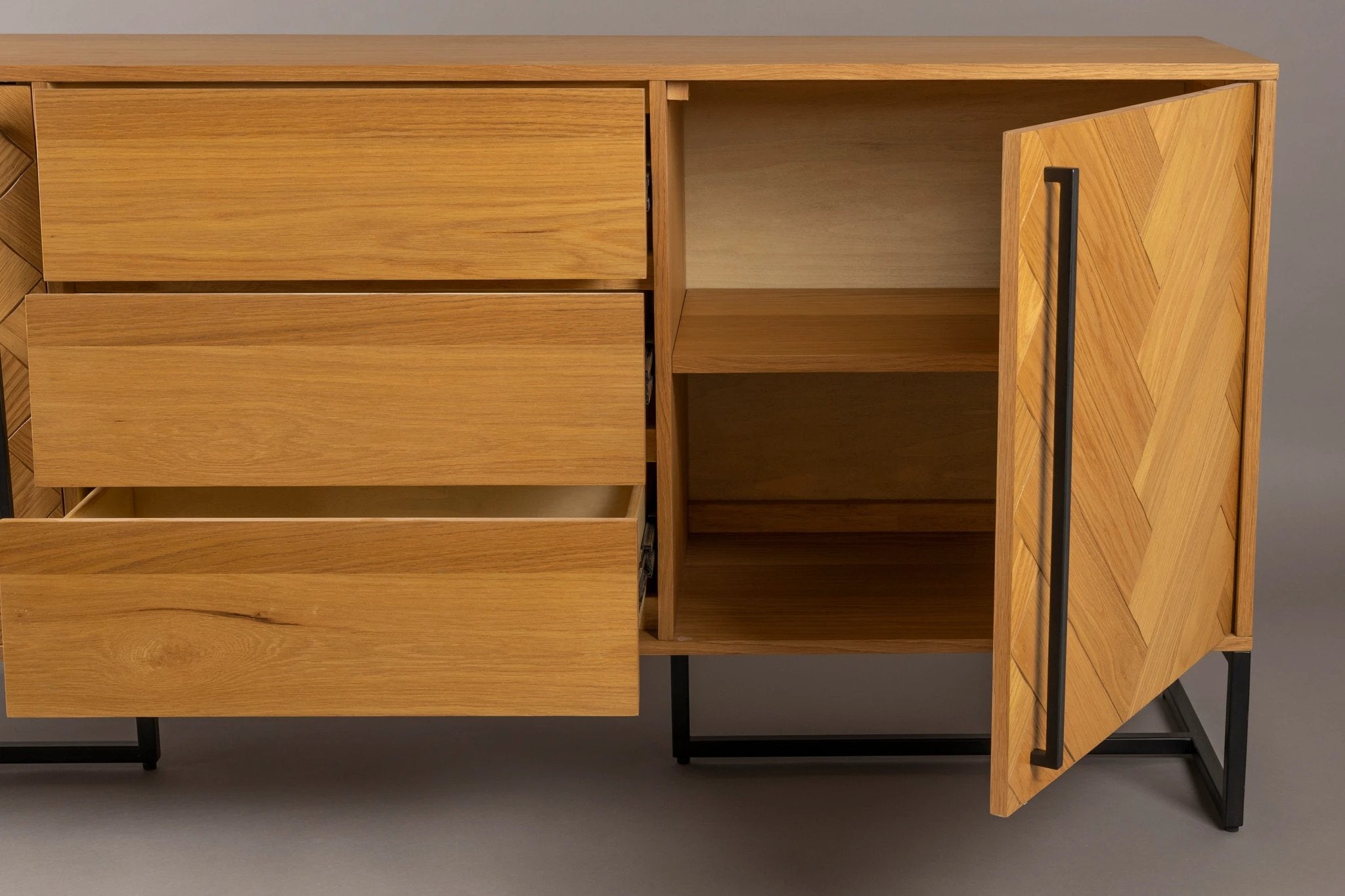 Dressoir Class High Oak by Dutchbone