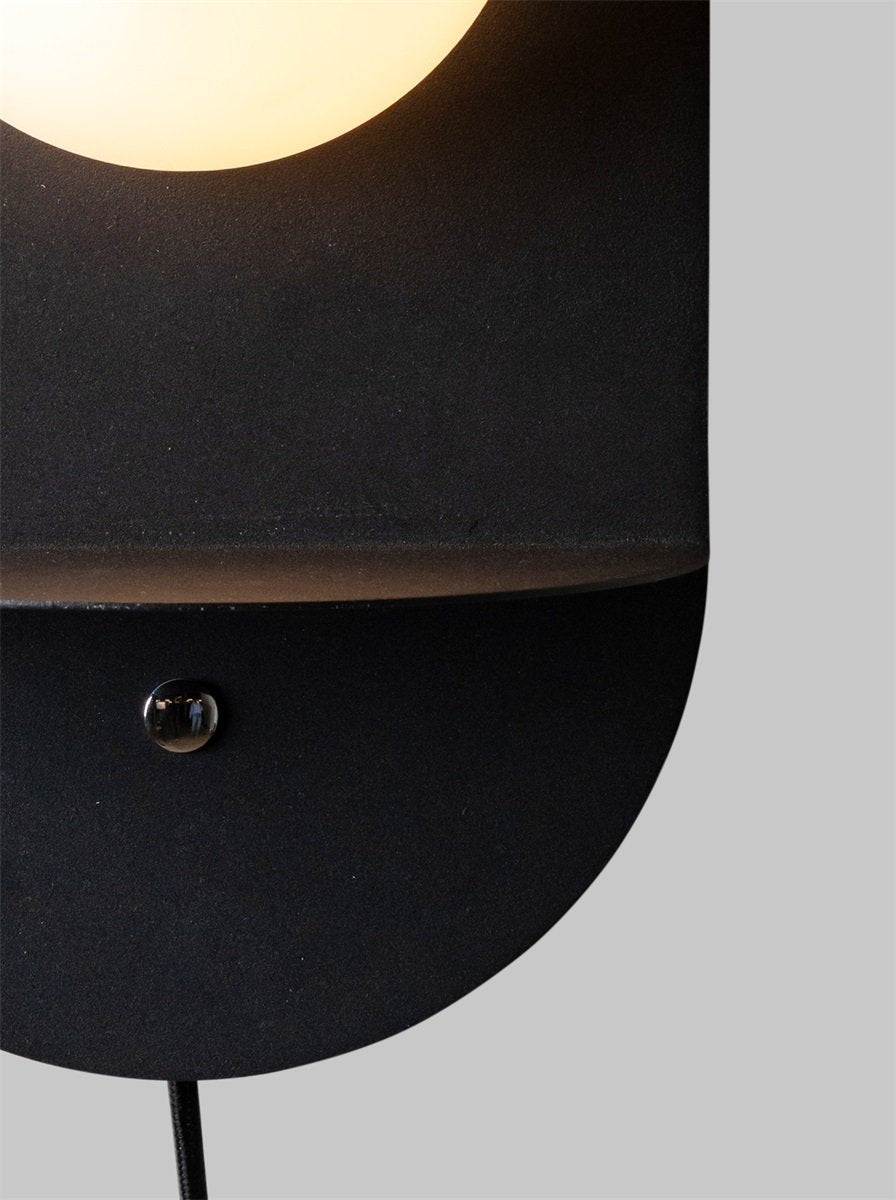 Wandlamp Tokyo, zwart