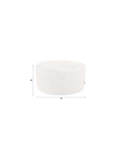 Pouf Rocca Latte