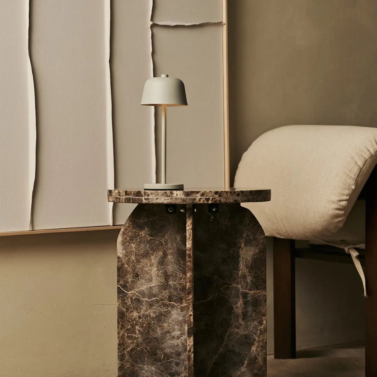 Tafellamp oplaadbaar Anton Shadow Gray