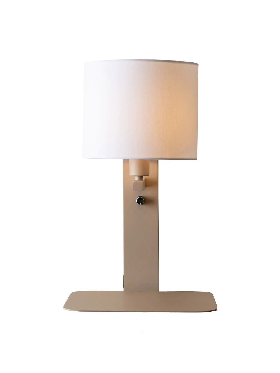 Wandlamp Florence met witte kap Ø18 x 15cm by it's about RoMi