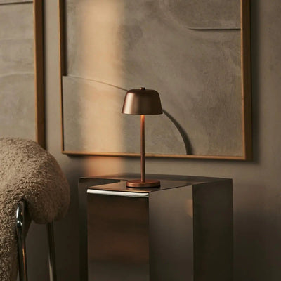 Tafellamp oplaadbaar Anton Koperen by Tavellio - Amsterdam