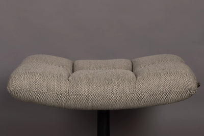 Poef Bar Light Grey by Dutchbone