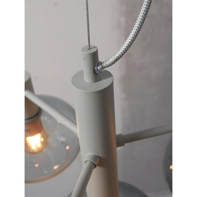 Hanglamp Bologna - Grijs - 43x43x34cm by it's about RoMi