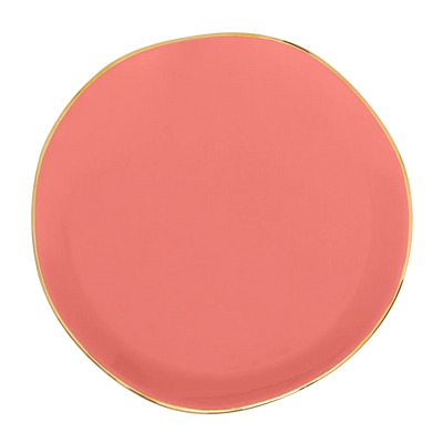 Good Morning bord Burnt Coral, Ø17 Cm by Urban Nature Culture