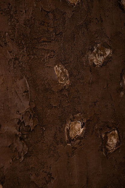 Porty Bruin Canvas Schilderij Rechthoekig - depauwwonen