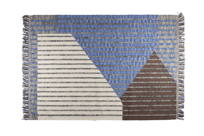 Vloerkleed Hampton 160x230 Blue by Dutchbone
