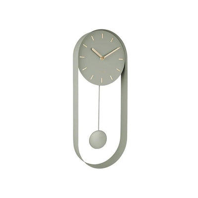 Wandklok slinger charme Groen by Karlsson