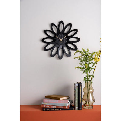 Wandklok Fiore Zwart by Karlsson