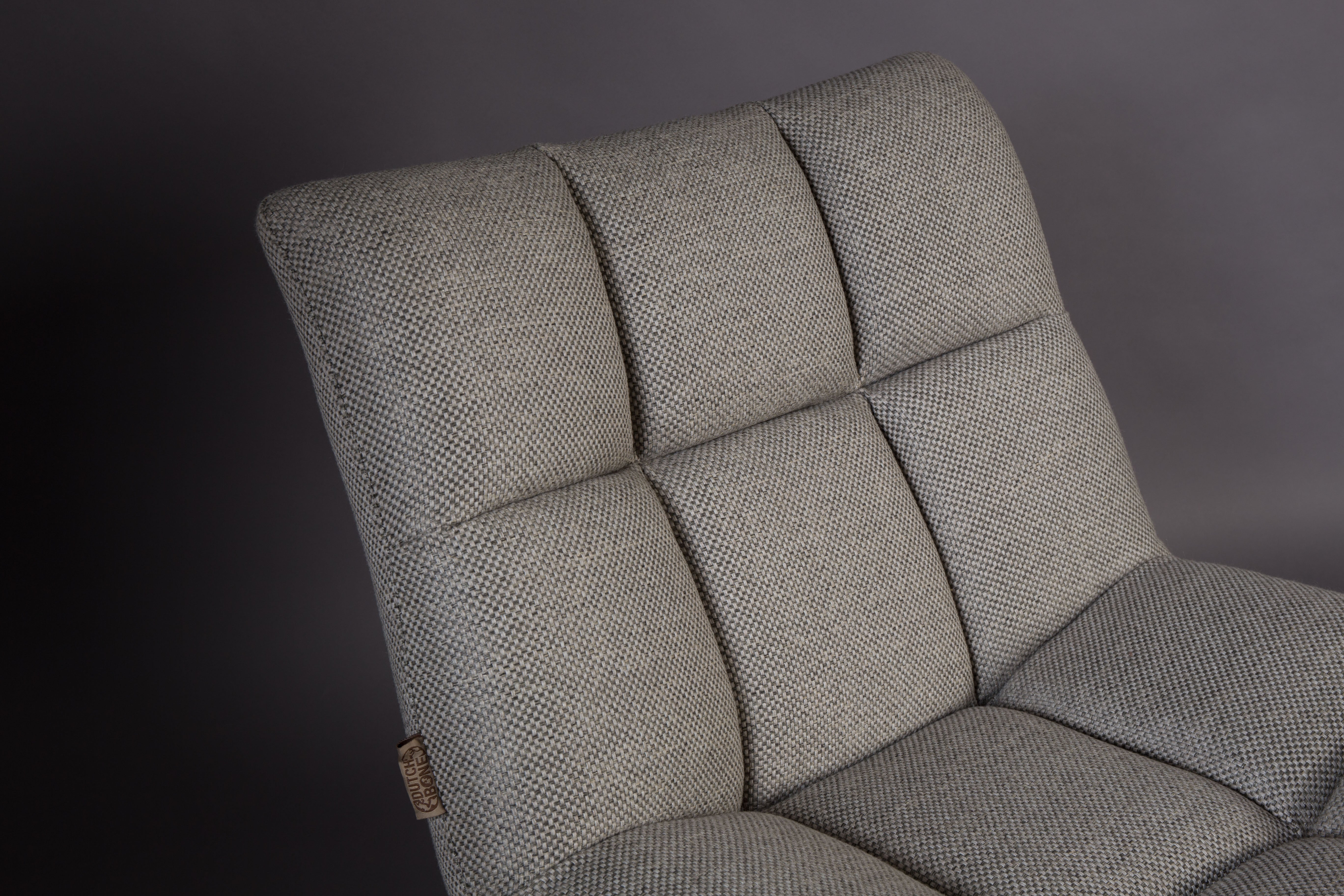 Fauteuil Bar Light Grey by Dutchbone