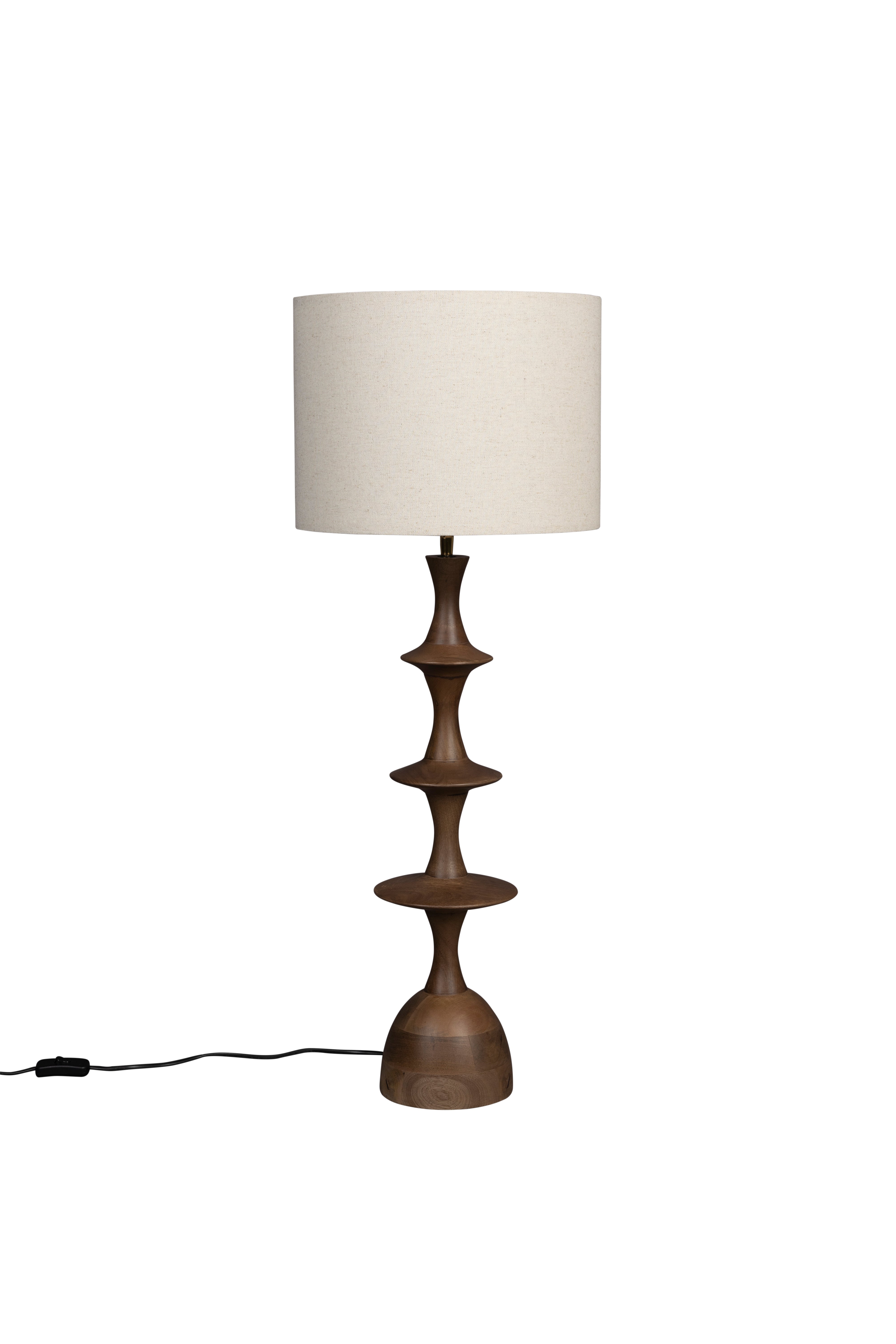 Table Lamp Cath Walnut