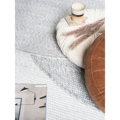 Vloerkleed Pebbel Beige - Rond ø160 cm by Veer Carpets