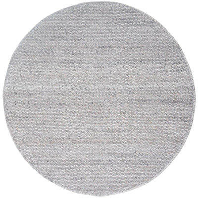 Vloerkleed Pebbel grijs - Rond ø200 cm by Veer Carpets