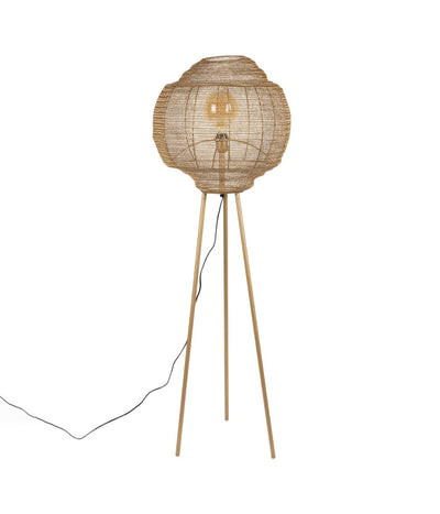 Vloerlamp Meezan Gold by Dutchbone