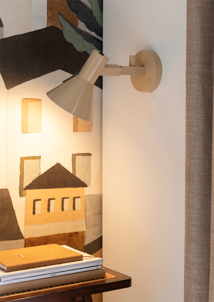 Wandlamp Stavanger, beige