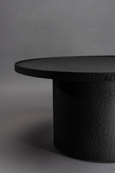Salontafel Winston Round Black by Dutchbone